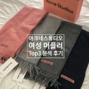 아크네스튜디오 머플러 분석 후기(착샷, 사이즈, 가격)