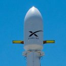 SpaceX, 서해안에서 Starlink 위성 발사 연기 이미지