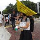 친구 잃은 슬픔 가슴에 묻고 길을 나선 단원고 학생들...광명에서 하루 머물러. 이미지