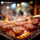 [강남 가온소갈비] "최상급 한우 매장에 날아다니는 숯가루는 치명적!" 실내용 착화기와 불안나 클리너...