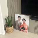 웨딩일기W26. 내돈내산 아크릴액자 꼬망세포토 제작 후기