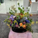 [샤로수길] 예쁜꽃집🌸 ‘디어스완’ 꽃바구니 원데이 클래스후기💐
