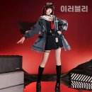 아카데미 교복 의상 고열사 가발 6개 (헤어네트 포함) 목초커 성흔 타투 스티커 무기 쿠모키리 발광 신발