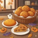 디저트(빵+쿠키) 이미지