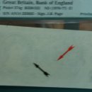 영국은행{1파운드뒷면색상error}화폐 이미지