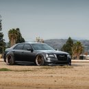 Pimped Out Gray Chrysler 300 with Blacked 이미지