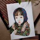 연필 & 색연필화 이미지