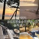 곰섬캠핑장 | [충남 태안] 오션뷰 끝판왕! 바다 코앞에서 힐링하고 온 '곰섬킹콩솔숲캠핑장' 명당 데크 솔직 후기