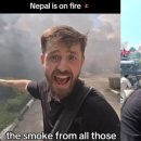 How A British Travel Vlogger Shot The Nepal Gen Z Protests And Went Viral 이미지