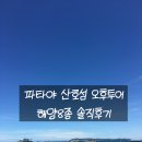 파타야B | 파타야 산호섬 반일투어 후기 해양8종과 씨워킹까지 제대로 즐기고 온 날