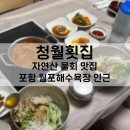 청월별마당 | 영덕가는 길에 월포해수욕장 청월횟집에서 물회 한그릇