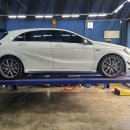 인천 휠복원 휠도색 성지 씨엘모터스 벤츠 A45 AMG 휠 캘리퍼 도색 후기!