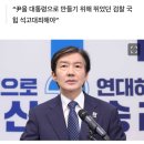 조국 "김건희 주가조작 유죄...윤석열 거짓말로 대통령 당선돼 무효" 이미지