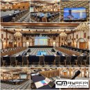 회의용 델리마이크 음향시스템(믹서/스피커/무선마이크) 프롬프터TV모니터 대여 임대 렌탈 임차 설치운영 = 무주덕유산리조트 티롤호텔 이미지