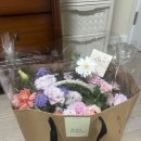 풍성한집 | 양재꽃시장 꽃집, 루루플라워 풍성한 꽃바구니 집까지 배달 후기