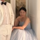 탑웨딩 | 광주 엘로이웨딩 포토 드레스 하늘색 탑 드레스 촬영 후기