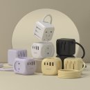 퍼플여행 | 해외여행 필수템! 주파집 여행용 멀티탭 AD500S, 퍼플 실사용 후기