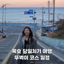 루디아바다 | 묵호 여행 코스 뚜벅이 당일치기 일정 공유 맛집부터 카페 관광지까지