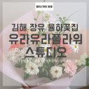 화사 플라워 스튜디오 | 김해 장유 율하 꽃집 유라유라플라워스튜디오 유라카세꽃다발 후기