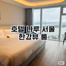 (주)서울렉스호텔 | 호텔 나루 서울 엠갤러리 ㅣ 한강뷰 룸 &amp; 인피니티풀 후기