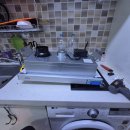 관악-현장-관악-565 | 수원 인계동 고장난 주방 후드 철거 하츠 슬라이딩 후드 설치 시공