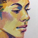 부드러운 색감, 오일 파스텔 이미지