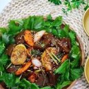 도토리묵무침 만들기 보관 묵 양념간장 양념장 레시피 도토리묵 데치기 이미지