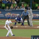 MLB 토론토 오승환 91마일 포심패스트볼로 탈삼진.GIF 이미지