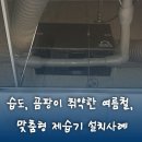 ㈜지지산업 | 장마철 거제 아파트 지하습기 해결, 천장형 매립 산업용제습기 설치 사례: 습도와 곰팡이에 취약한 여름...