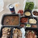 쪽찌나홀로보쌈 | 🐷 대전 족발 보쌈 맛집 김씨족보 대전직영점 김씨 반반 실속세트 배달후기
