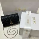 디올 My Dior Daily 체인 파우치 1년 착용 후기 (크기비교, 착샷 有)