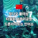 인어 | 칭다오 불야성 타철화 오뚝이공연 드론라이트쇼 인어쇼 후기