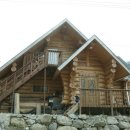 통나무집 이미지