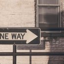 일방통행 이미지