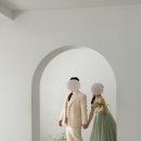 민트하우스 | 로렌하우스 스튜디오 촬영 드레스ㅣ민트 유색 드레스