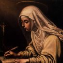 축일: 2월 13일성녀 가타리나 데이 리치(St. Catherine dei Ricci) 이미지