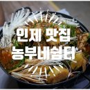 농부네민박 | [인제 필례 맛집] 농부네쉼터