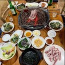 누렁소까망돼지 이미지