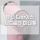미니라이브 | 모공 탄력 뷰티디바이스 쇼핑라이브 쿼드쎄라 미니튠 후기