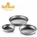 [캠핑, 백패킹장비] Bell&#39;Rock 벨락 티타늄 접시세트(3pcs)