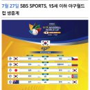 SBS SPORTS, 15세 이하 야구월드컵 생중계 이미지