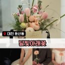 둔산북로 | 둔산동 꽃집 달빛아래꽃 웨딩촬영 생화부케 후기
