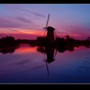 풍차와노을 이미지