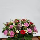 결혼기념일 축하 꽃바구니 - 경산꽃집 경산꽃배달 사동그린꽃 이미지