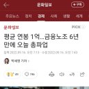 연봉 1억원 ＜금융노조＞ 근로시간 단축하라! 총파업! 연봉 2500만원 ＜대리기사＞ '우리는 자유로운 고수익'!!! 이미지