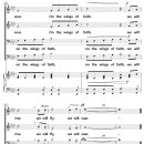 Wings of Faith / 믿음의 날개 (Pepper Choplin) [Hal Leonard Choir] 이미지