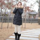 발&손효은 | 로버스 패딩부츠 알파카 후기 +모델스트릿패션