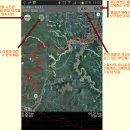 GPS 어플을 이용한 지도검색 이미지
