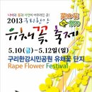 2013 구리한강유채꽃축제﻿ 5월10일-12일까지 이미지