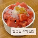 설빙 신메뉴 후기 | 벌집 꿀 수박 설빙